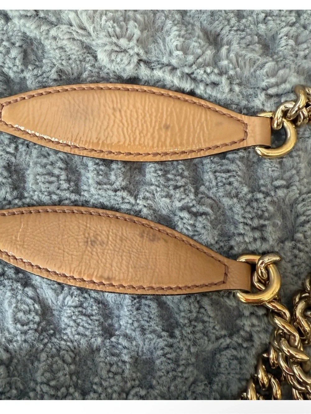 Gucci soho disco Brown Leather Shoulder Bag with Chain Detail